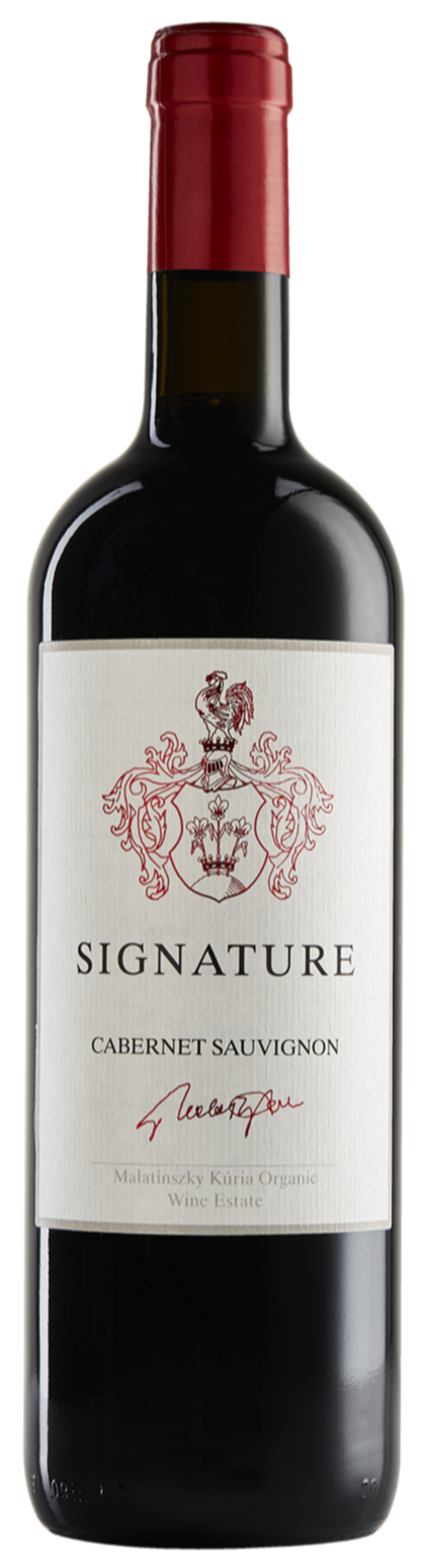 Signature Cabernet Sauvignon bio/vegan, Bor - Malatinszky Kúria Organic Wine Estate