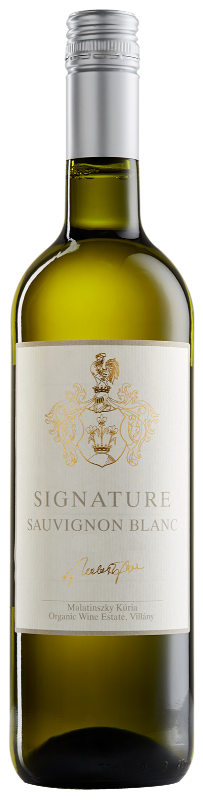 Signature Sauvignon Blanc bio/vegan, Bor - Malatinszky Kúria Organic Wine Estate