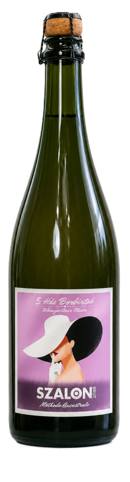 Weingartner Olivér - Szalon Brut Pét-nat pezsgő, Pét-nat - 5 Ház Borbirtok