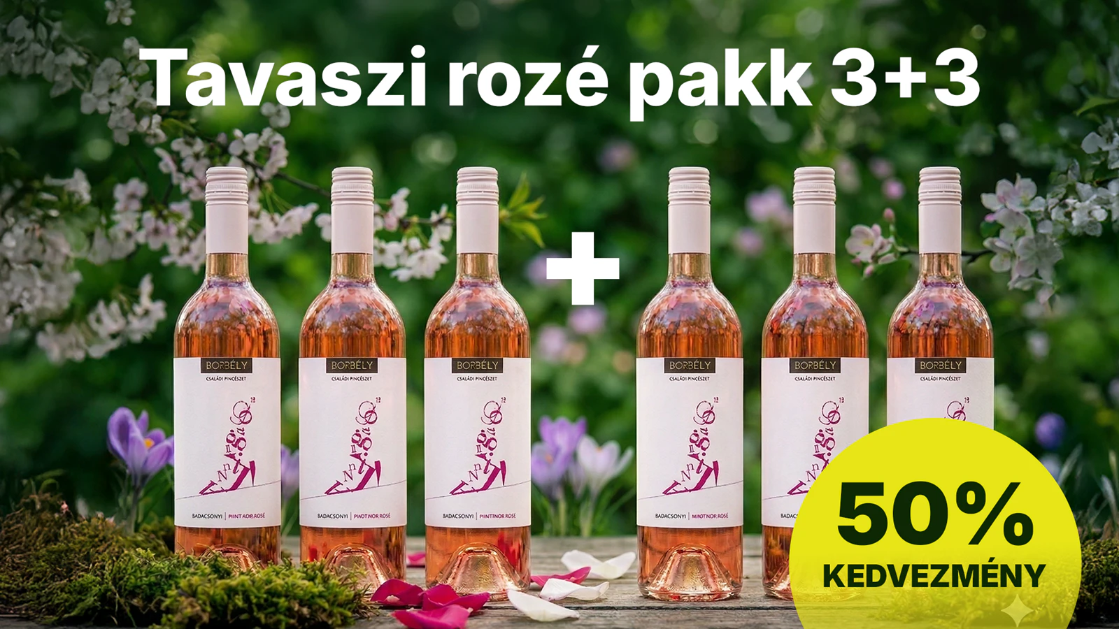 Tavaszi rozé pakk 3+3