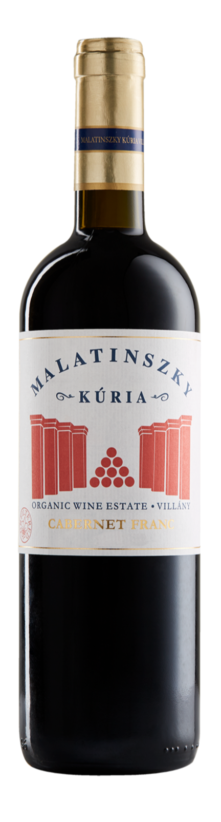 Kúria Cabernet Franc bio/vegan, Bor - Malatinszky Kúria Organic Wine Estate