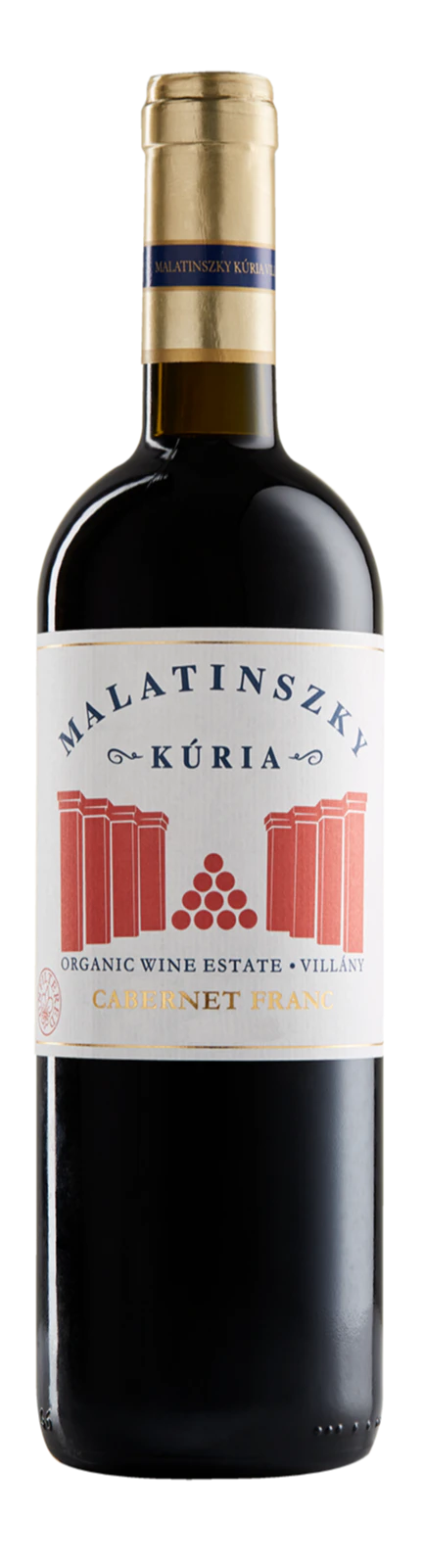 Kúria Cabernet Franc bio/vegan, Bor - Malatinszky Kúria Organic Wine Estate