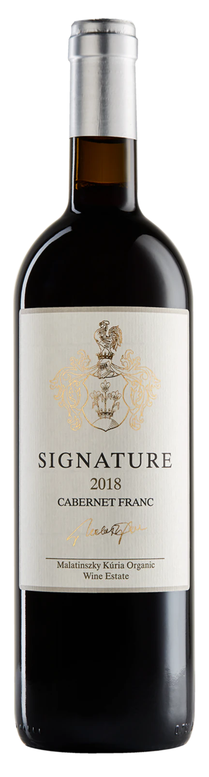 Signature Cabernet Franc bio/vegan, Bor - Malatinszky Kúria Organic Wine Estate