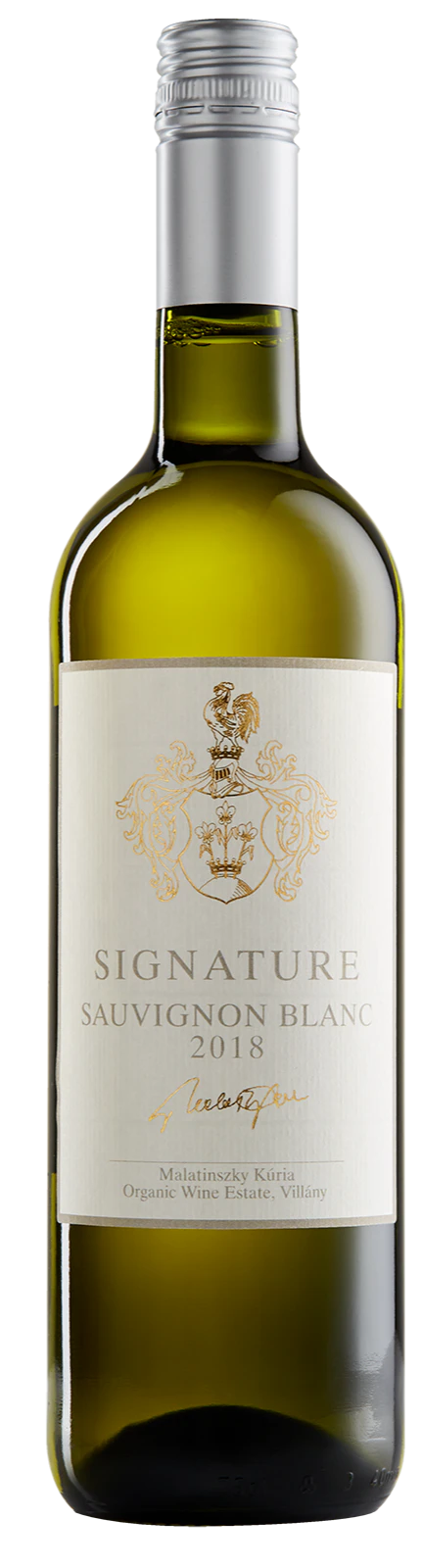Signature Sauvignon Blanc bio/vegan, Bor - Malatinszky Kúria Organic Wine Estate