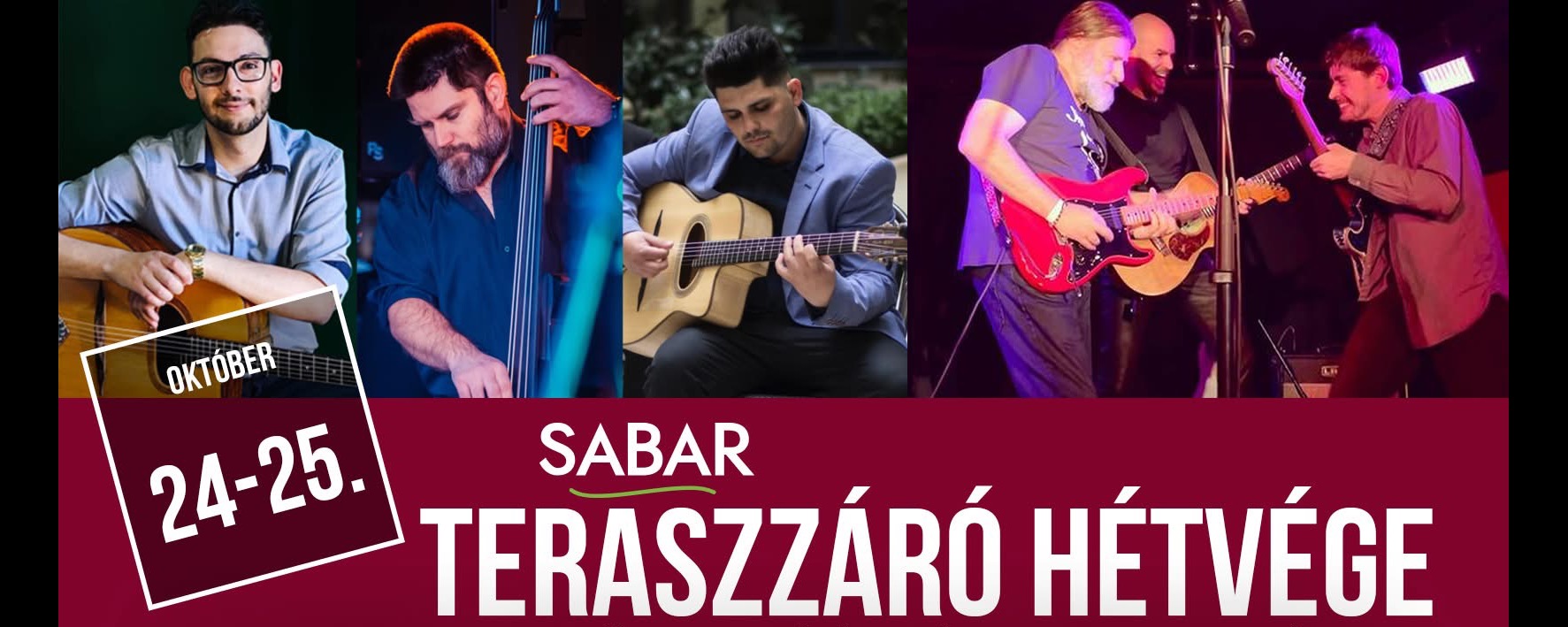 Teraszzáró hétvége