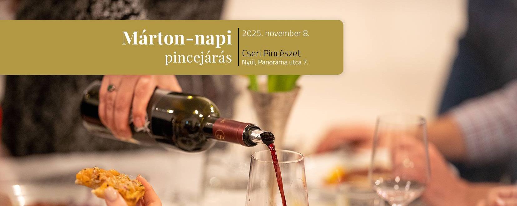 Márton-napi pincejárás 2025 | 4 időpontban