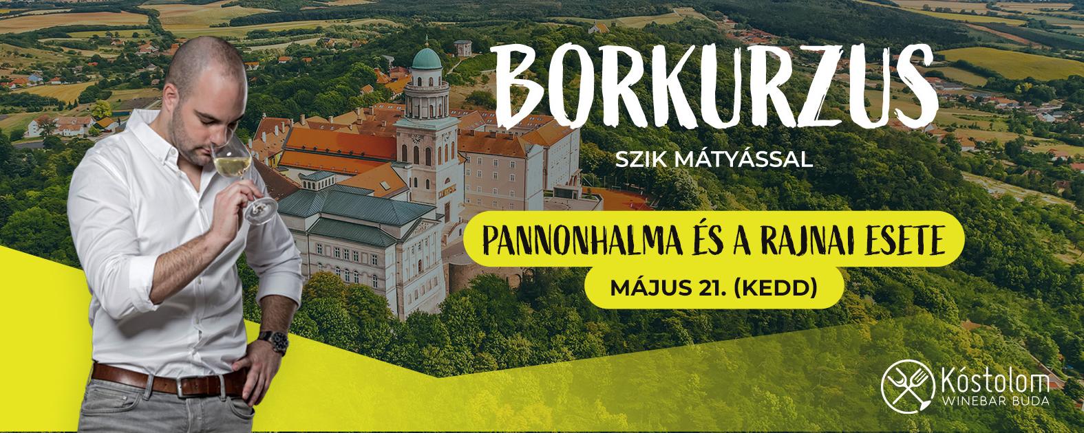 Pannonhalma és a rajnai esete Szik Mátyással a Kóstolomban