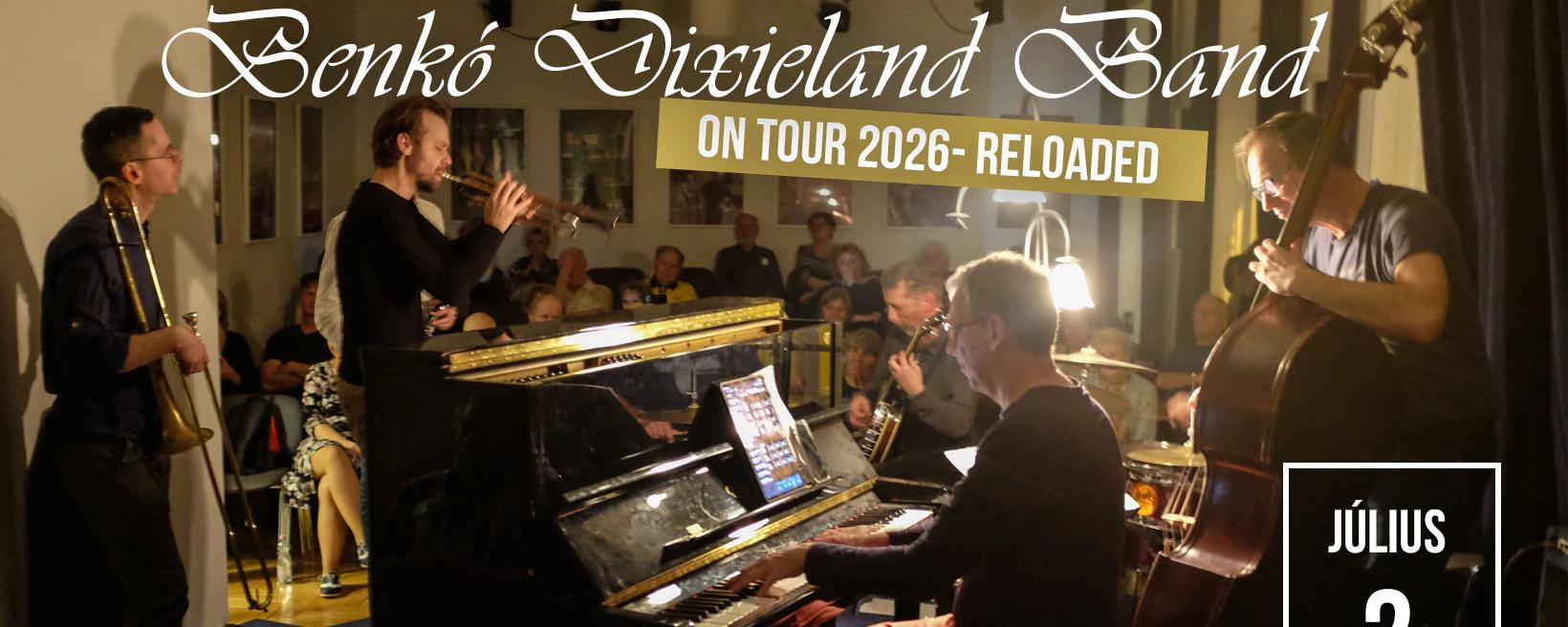 BENKÓ DIXIELAND BAND - on tour Reloaded