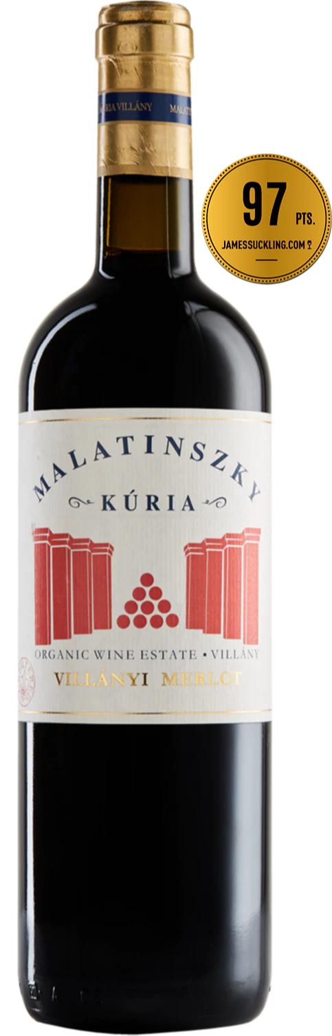 Kúria Merlot bio/vegan, Bor - Malatinszky Kúria Organic Wine Estate
