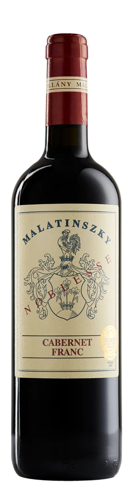 Noblesse Cabernet Franc bio/vegan, Bor - Malatinszky Kúria Organic Wine Estate