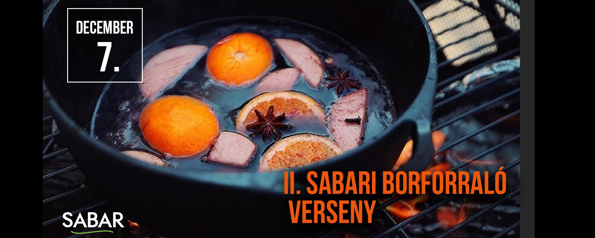 II. Sabari Borforraló Verseny