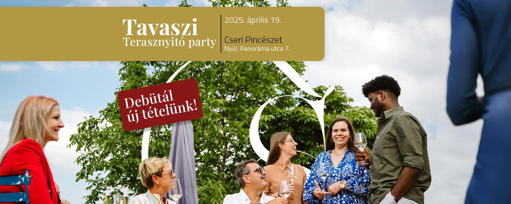 Tavaszi terasznyitó party | Debütál új tételünk!
