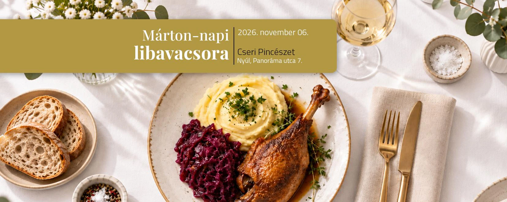 Márton-napi libavacsora