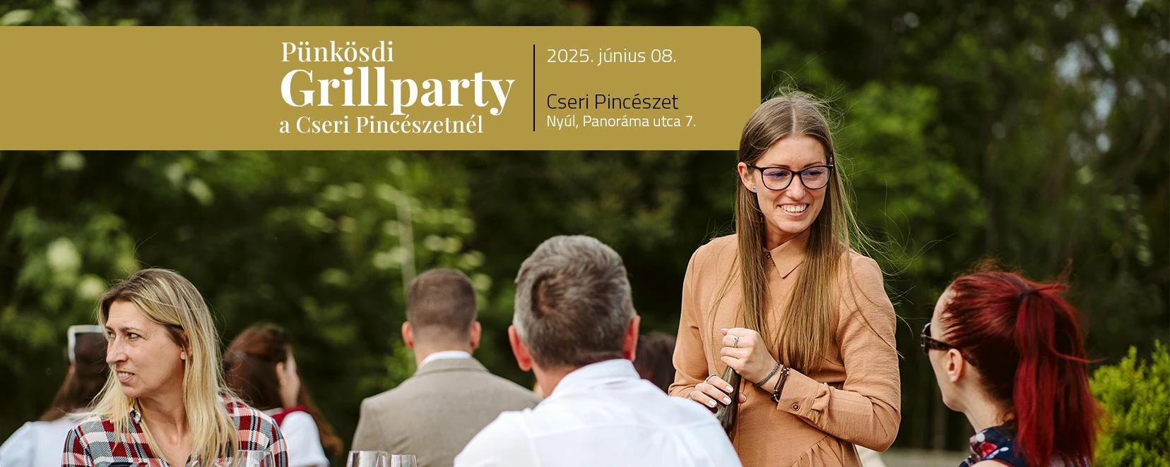 Pünkösdi grillparty a Cseri Pincészetnél!