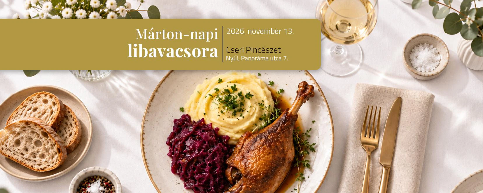 Márton-napi libavacsora