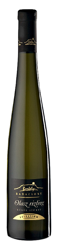Badacsonyi Olaszrizling késői szüret, Bor - Borbély Családi Pincészet