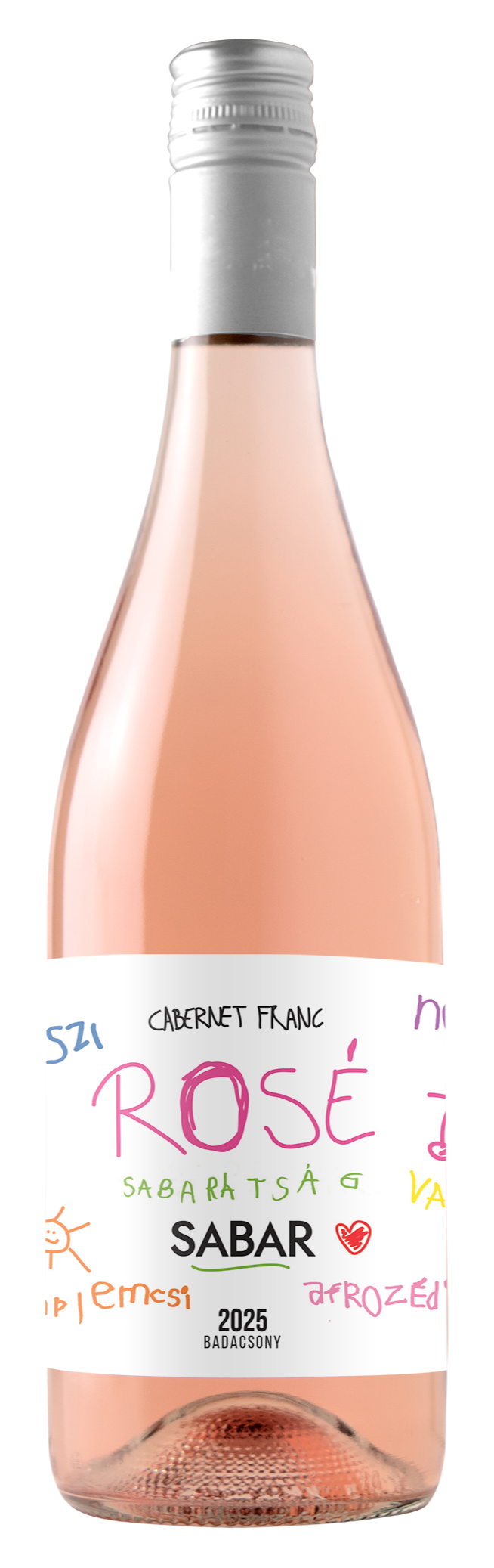 Badacsoniy cabernet franc-kékfrankos rosé 2025, Bor - Sabar Borház