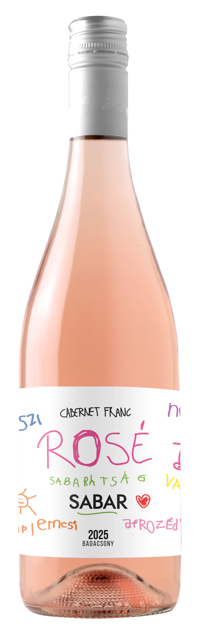 Badacsonyi cabernet franc-kékfrankos rosé -  Sabar Borház