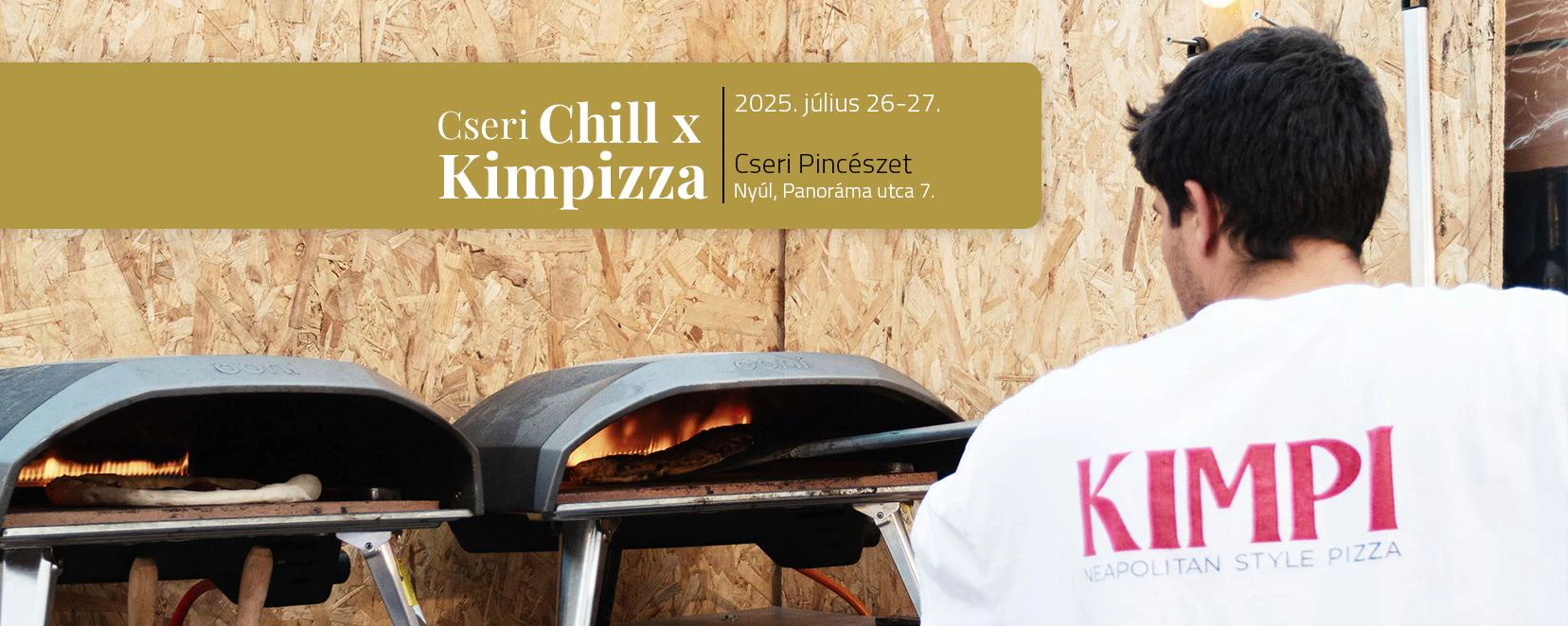 Cseri Chill x Kimpizza