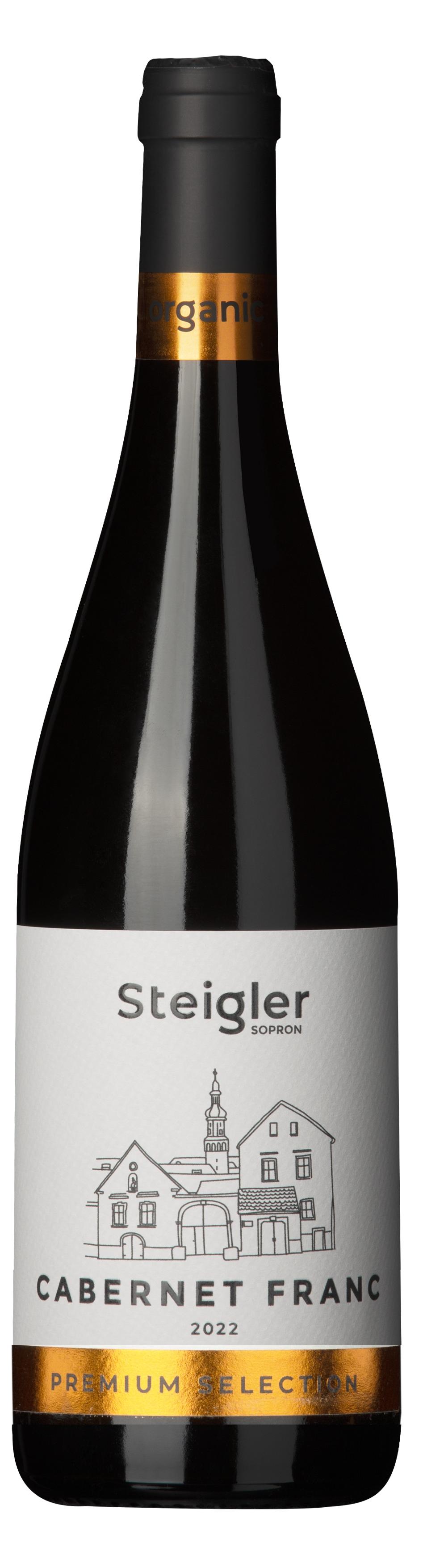 Steigler Prémium BIO Cabernet franc, Bor - Steigler Pince