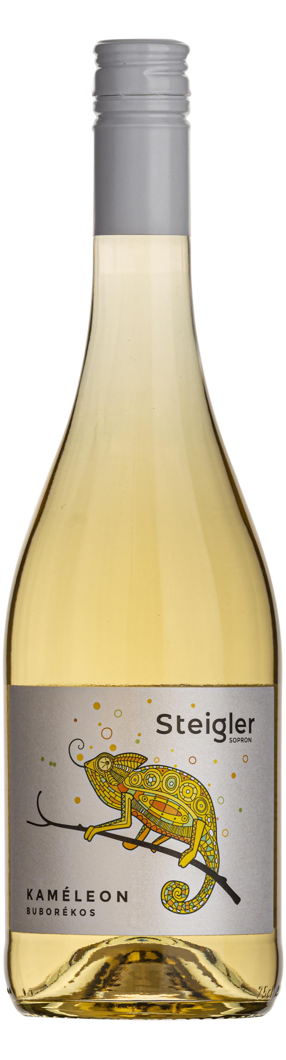 Kaméleon félédes fehér habzóbor, Bor - Steigler Pince