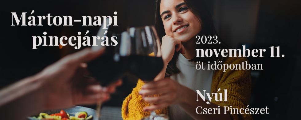 Márton napi pincejárás szombat 1. 11:15-12:55 h