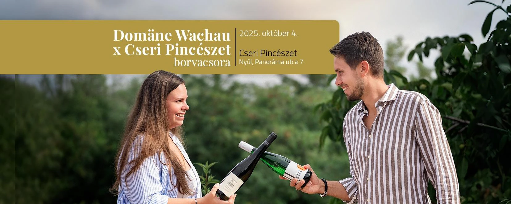 Domäne Wachau x Cseri borvacsora